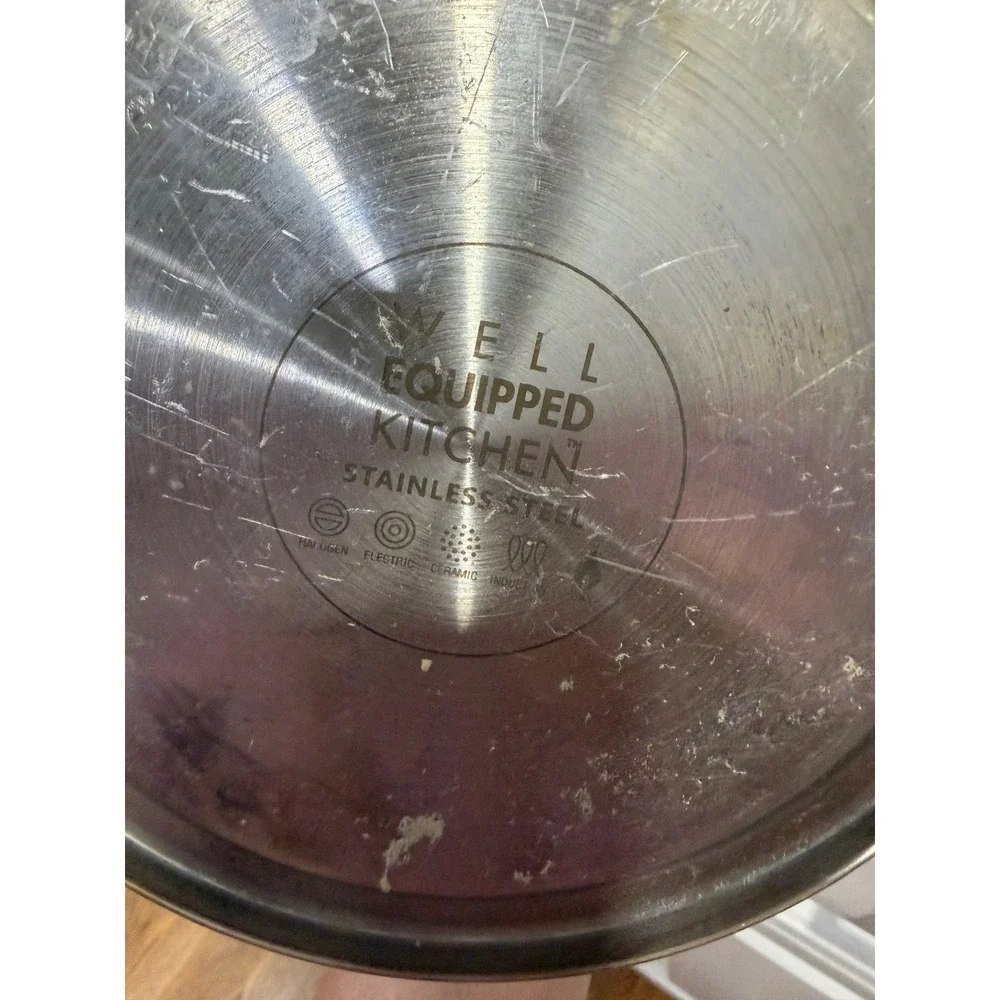 Well Equipped Kitchen Stainless Steel Tea Kettle Copper Handle Glass Lid